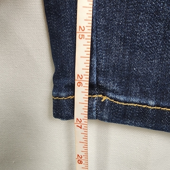 Judy Blue Dark Wash Pull On Skinny Fit Jeans SIZE 27 - Picture 4 of 6